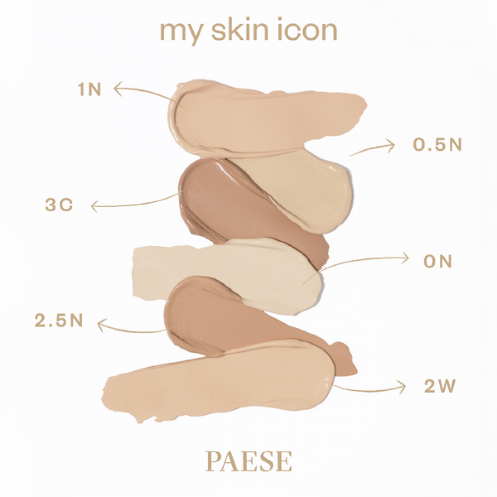 MY SKIN ICON – Foundation για Ματ Αποτέλεσμα & Σατινέ Φινίρισμα 1N ECRU