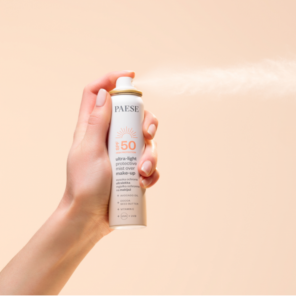 Αντηλιακό σπρέι προσώπου με SPF 50 PAESE